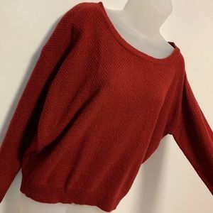 Red Wine Crewneck Sweate